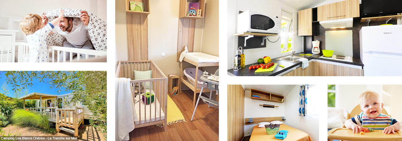 Mobil-home VO kids pour avec chambre bébé ou salle de jeux