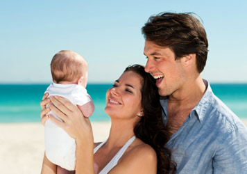 Vous partez avec un enfant en bas âge