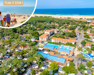 Campingplatz Landes bord de mer| Vagues Ocanes