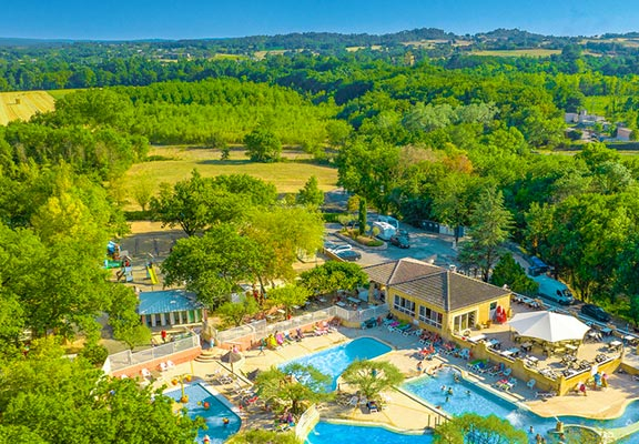 Espace aquatique camping proche d'Alès