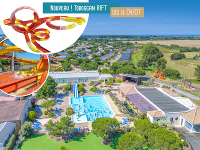 camping michelière nouveau toboggan