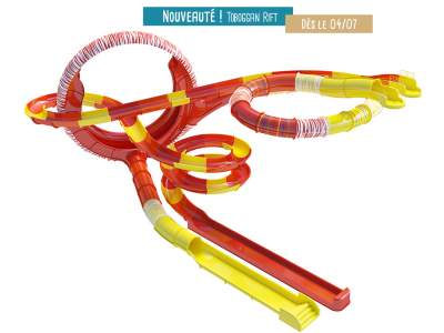 nouveau toboggan Michelière