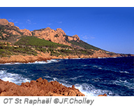 Le Cap du Dramont - magnifique vue sur la Méditerranée